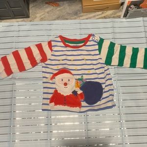 Baby Boden - Christmas Shirt - Size 0-3 months - Good condition